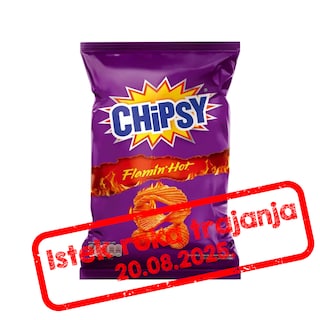 Cips rebrasti Flamin' Hot Chipsy 85g
