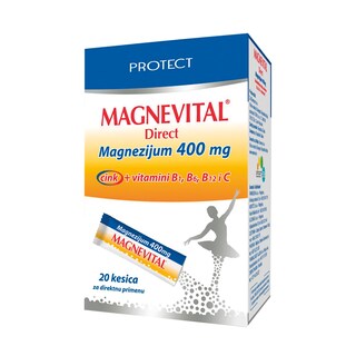 Granule Magnevital Direct, 20 kesica