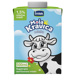 Mleko ster.1.5% BP slimMoja kravica500ml