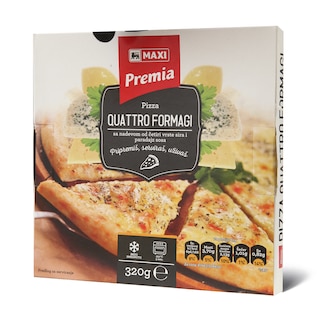 Smrzn.pizza Quattro formaggi Maxi 320g