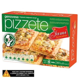 Smrznute pizzete Jami 360g