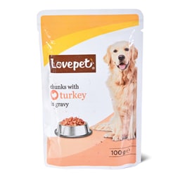 Porcija za pse curka Love Pet 100g