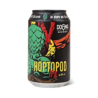 Pivo Hoptopod IPA dogma limenka 0,33l