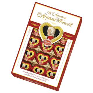 Bombonjera Mozart srce15kom 150g