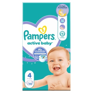 Pelene Pampers 4 MB (132)