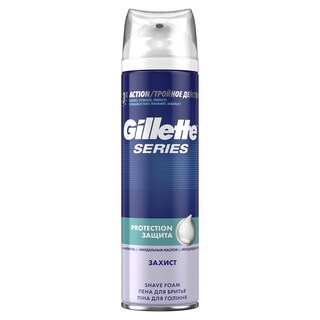Pena/brij. Series Prot. Gillete 250ml