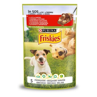 Preliv za pse Adult Meso Friskies 100g