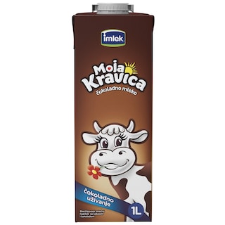 Cokoladno mleko 1%mm Moja kravica BP 1L