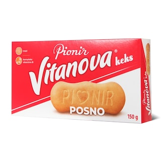 Posni keks Vitanova 150g
