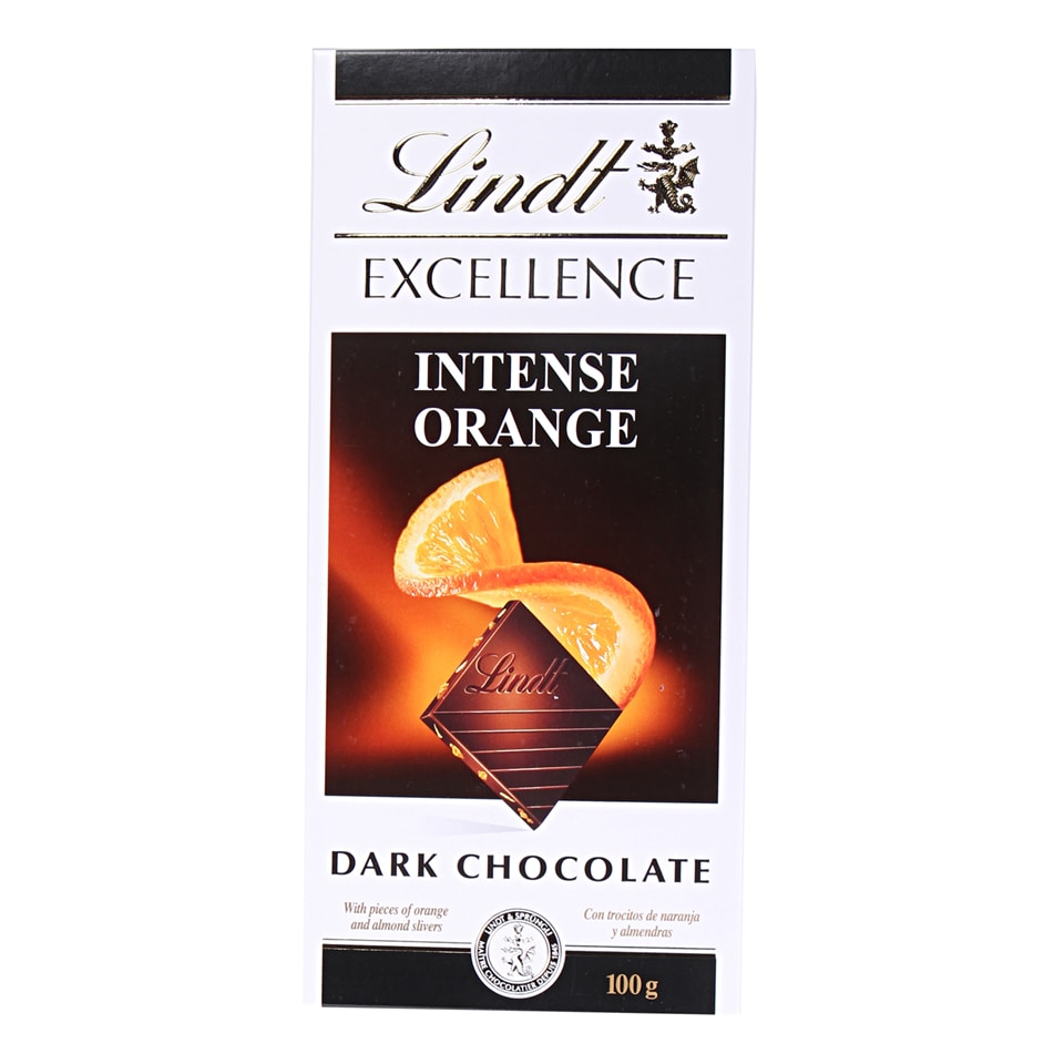 Lindt Excellence Dark Orange 100g