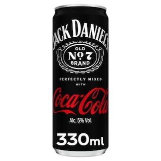 Viski Jack Daniels i Coca Cola can 0,33l