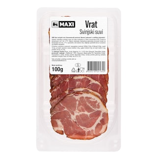 Suvi svinj.vrat/zast.atm.Maxi 100g