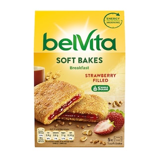 Keks Belvita Soft jagoda 250g