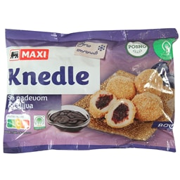 Smrz.knedle sa sljivama Maxi 800g