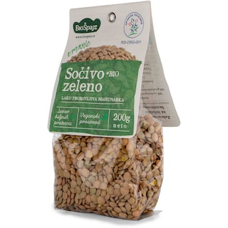 Socivo zeleno 200 gr, BIO
