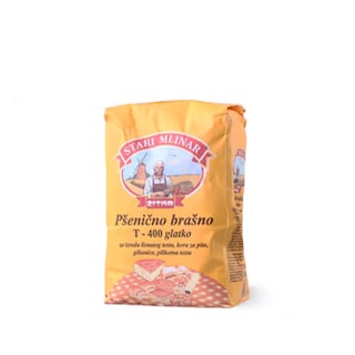 Brasno psen.T-400 glatko Stari Mlinar1kg
