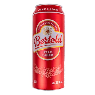 Pivo svetlo 3,5% Bertold 0,5l