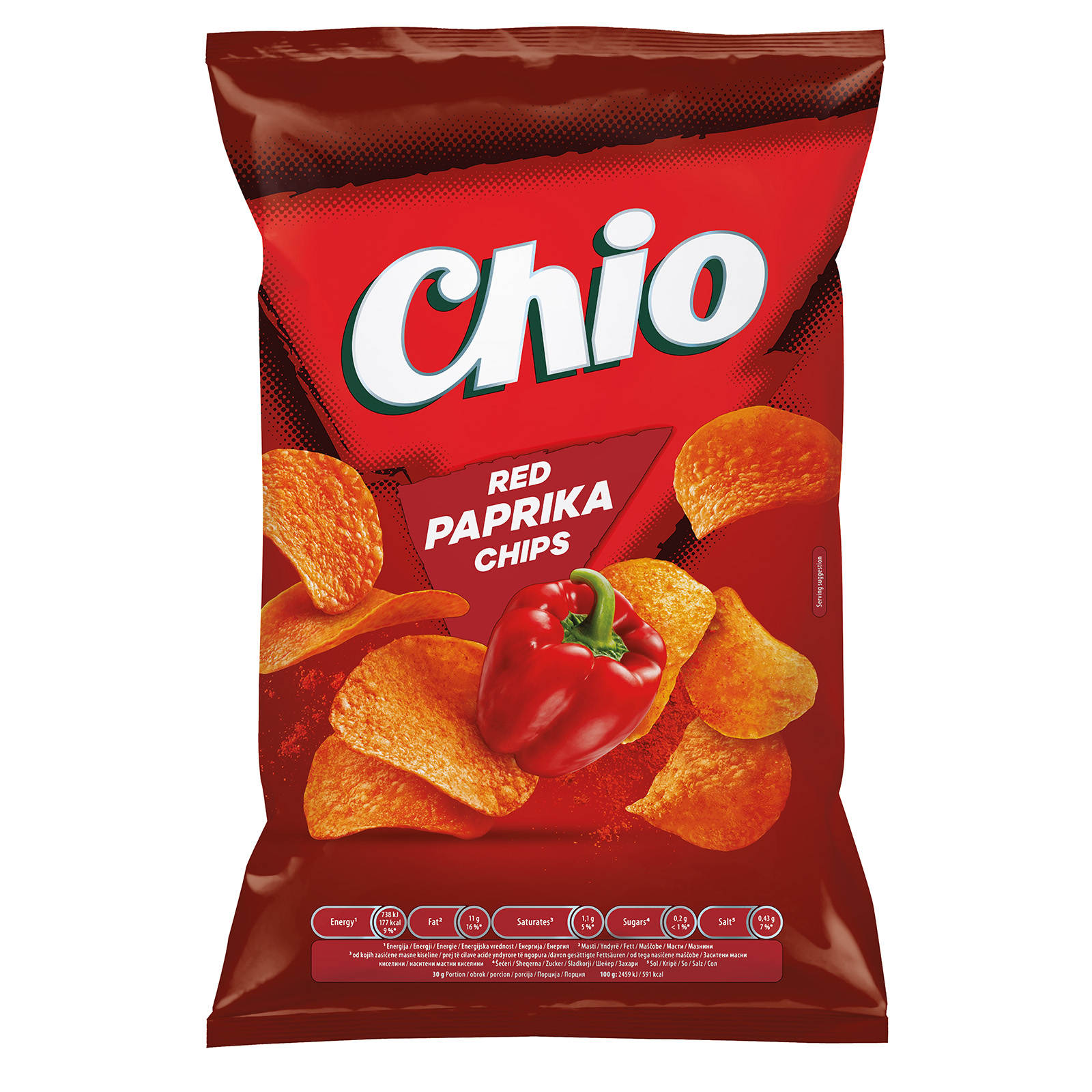 Cips Chio crvena paprika 80g