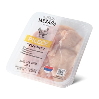 Pileci file snicla 500g