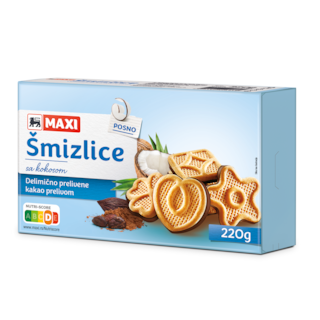 Smizlice sa kokosom Maxi 220g