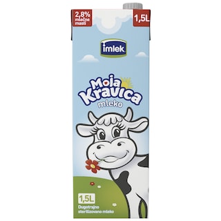 Imlek Moja Kravica mleko ster. 2.8% 1.5L TP