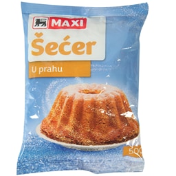 Secer u prahu Maxi 500g