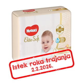 Pelene Huggies ESoft (3) Jumbo 40kom.