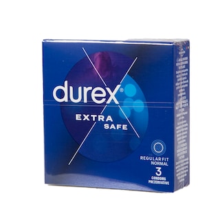 Kondomi Durex Extra Safe 3/1