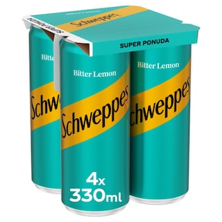 Schweppes Bitter Lemon 4x0,33l CAN