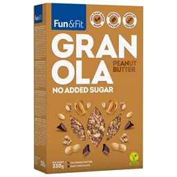 Granola kikiriki puter 330g