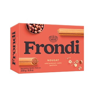 Keks Frondi vafl nugat 250g