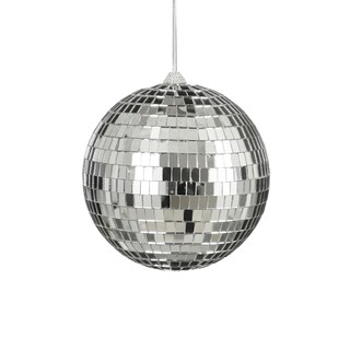 Ng kugla disko srebrna 15cm 496