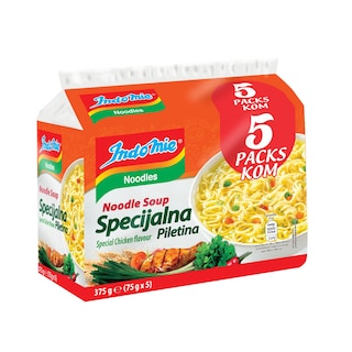 Supa inst.spec.ukus pil.Indomie 5/1 375g