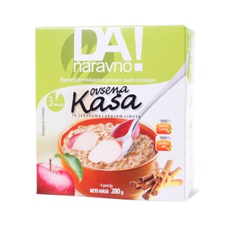Ovsena kasa sa jabukom Da naravno 280g