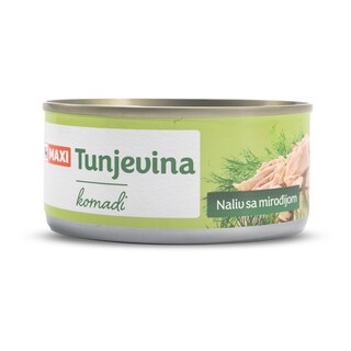 Tunjevina  kom.u sosu/mirodj.Maxi 160g