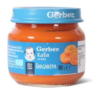 Kasica od sargarepe Gerber 80g