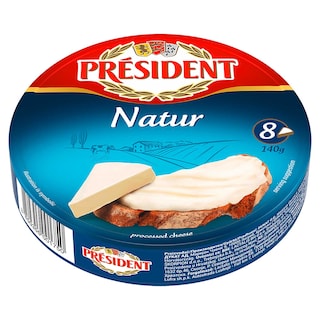 Sir topljeni natur President 140g