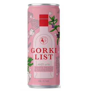 Gorki List Koktel Bela breskva i grejfrut 330ml