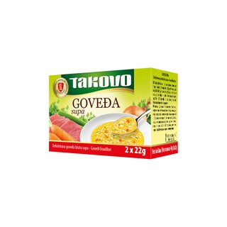 Kocka koncentrat gov.supa Takovo 2x22g