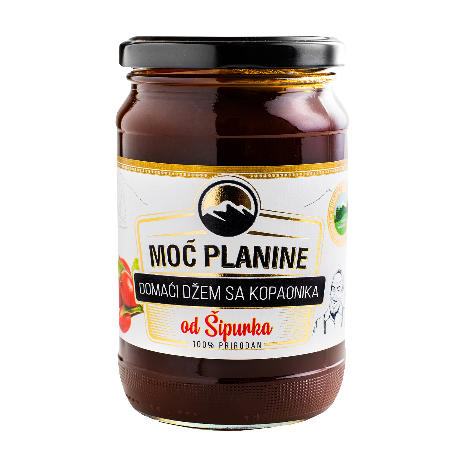 Dzem domaci sipurak Moc planine 420g