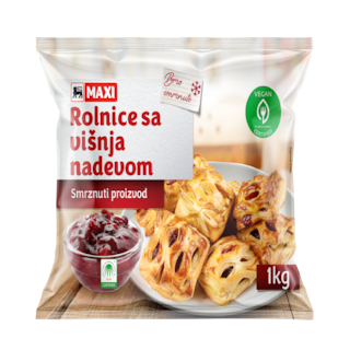 Smrznuta rolnica sa visnjom Maxi 1kg