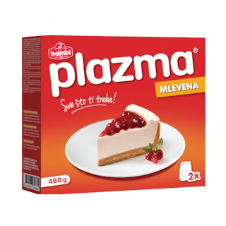 Keks Plazma mlevena 480g