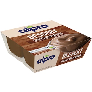 Puding cokolada Alpro Soya 4x125g