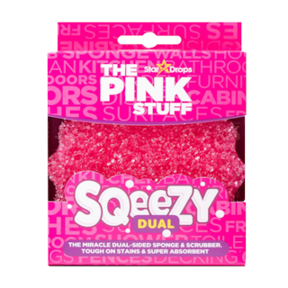 The Pink Stuff dual scrubber i sundjer