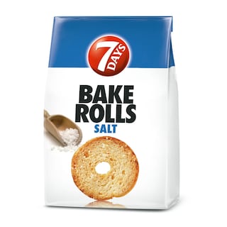 Dvopek Bake Rolls natural 7 days 80g