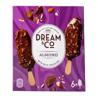 Dream & Co Sladoled badem stapic 6x120ml
