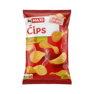 Cips slani Maxi 150g