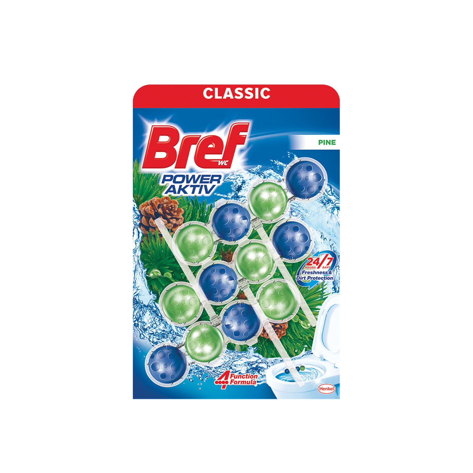 Bref Power Aktiv Pine 3x50g