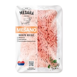 Usitnjeno mesano meso 250g, Svez.meso
