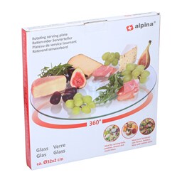 Stakleni rotirajuci tanjir 539